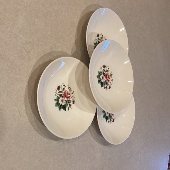 4 salad bowls, Knowles (Edwin) Regency pattern. - Picture 4 of 5